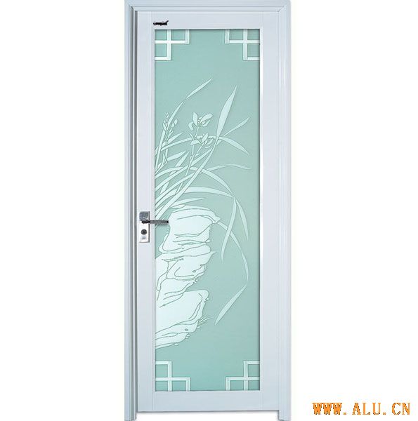 Swing door with Double glasses-01