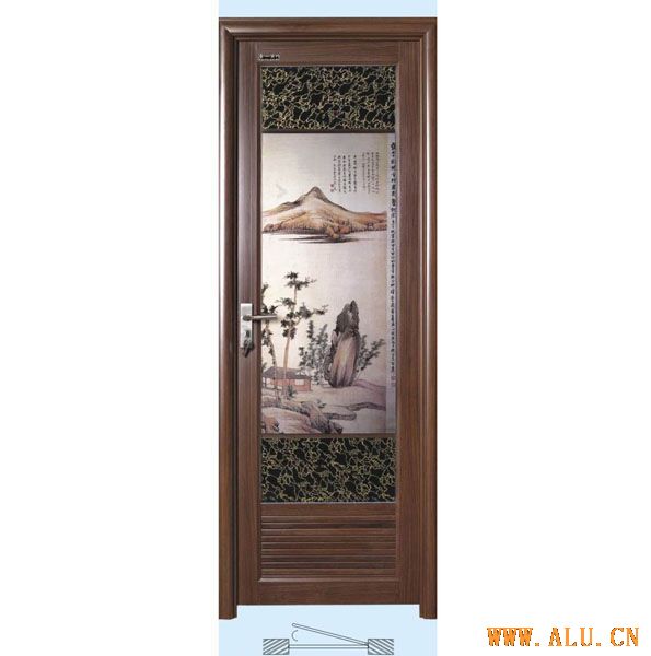 Swing door with Double glasses-03