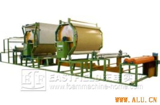 horizontal belt laminating machine