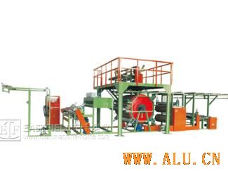 Waterproof permeability film laminating machine 