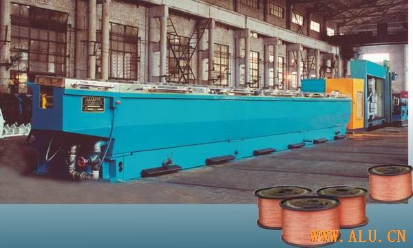 COPPER ROD BREAKDOWN MACHINEWITH CONTINUOUS ANNEALER