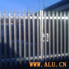 Galvanized Palisade Fence