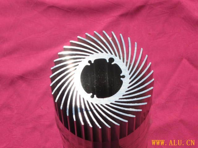 Aluminum heat sink profile NO.55