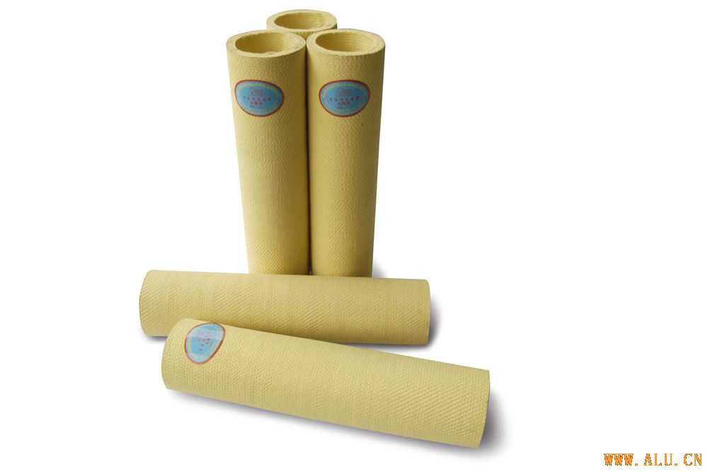 Hot kevlar roller sleeve
