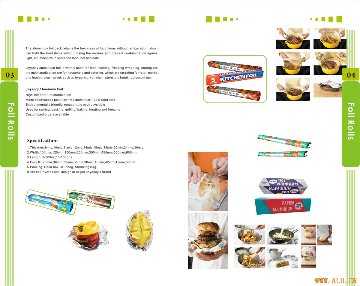 Aluminium Foil paper/cutlery box