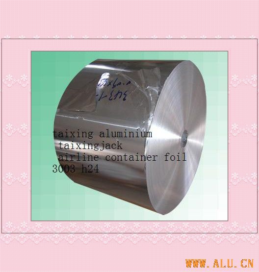 pre-lubricated aluminium foil for container