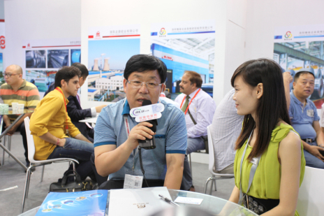 2014铝工业展:铝道网采访洛阳豫港龙泉高精度铝板带有限公司