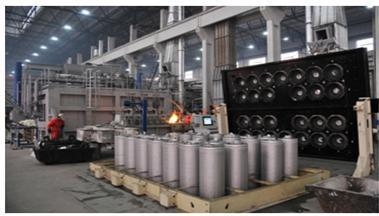 广西百金铝业熔铸二分厂建成投产