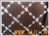 Straight Line Razor Wire Fence