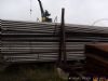 Old oil aluminum drill pipes for scrap