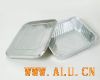 aluminium foil container with lid RUG323