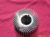 Aluminum heat sink profile NO.55