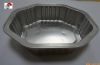 Octagonal aluminium foil food container