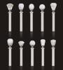 Crystal Finials for Curtain Poles Curtain Rods