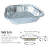WB160 Aluminium Foil Pizza Box