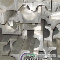 异性铝材半月铝棒上海铝槽