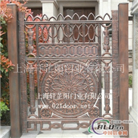 铸铝庭院门-铸铝门厂家
