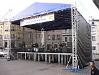stage for big concert performance
