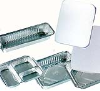 Aluminium foil containers with lids