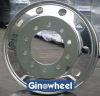 forged aluminum truck wheel 22.5x8.25 22.5x9.0