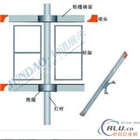  铝合金道旗架 道旗架成批出售