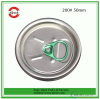 Easy open end for beverage cans