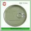 300#73mm aluminum easy open end for milk powder can