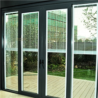 整体化外遮阳节能窗百叶玻璃窗