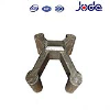 Double anode steel pawl in electrolytic aluminum equipment