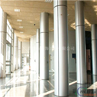 大厅包柱铝板 弧形圆柱包身铝板