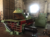 metal scrap baler machine