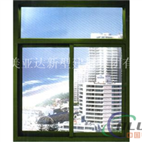 大批量保温节能中空玻璃铝合金门窗出售