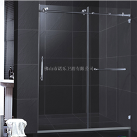 不锈钢平开门淋浴房BR015 淋浴房吊趟门