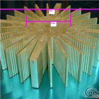 大功率LED模组太阳花散热器