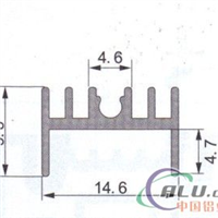 供应铝型材  电子 散热器