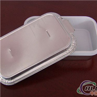 供应航空铝箔餐盒 内外涂层 飞机餐盒