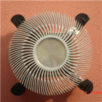 上海圆型太阳花散热器【铝型材参数】